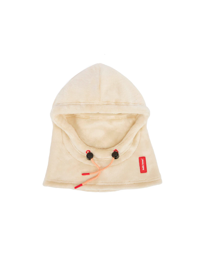 HELLO HOSSY - Cagoule enfant en bébé en polaire - CREAM