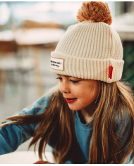 HELLO HOSSY - Bonnet Cool Kids Only - Block Sandy