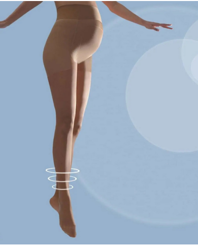 CACHE COEUR - Collant de grossesse Activ' Light - Nude