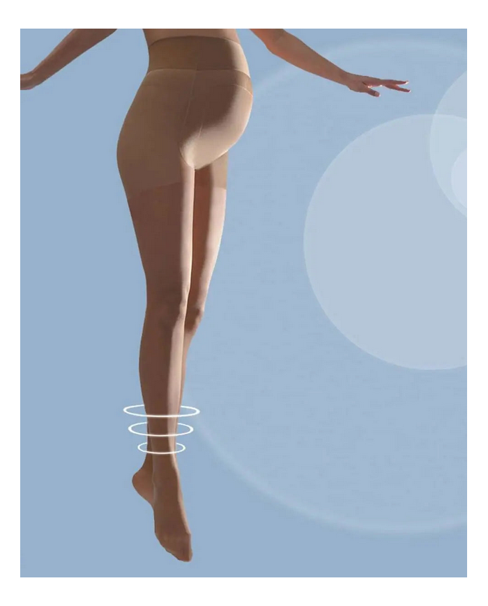 CACHE COEUR - Collant de grossesse Activ' Light - Nude CACHE COEUR - Collant de grossesse Activ' Light - Nude