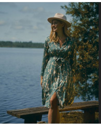 CACHE COEUR - Robe chemise grossesse et allaitement - RYM