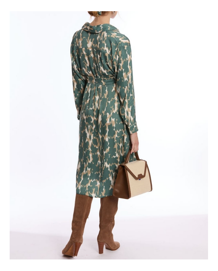 CACHE COEUR - Robe chemise grossesse et allaitement - RYM