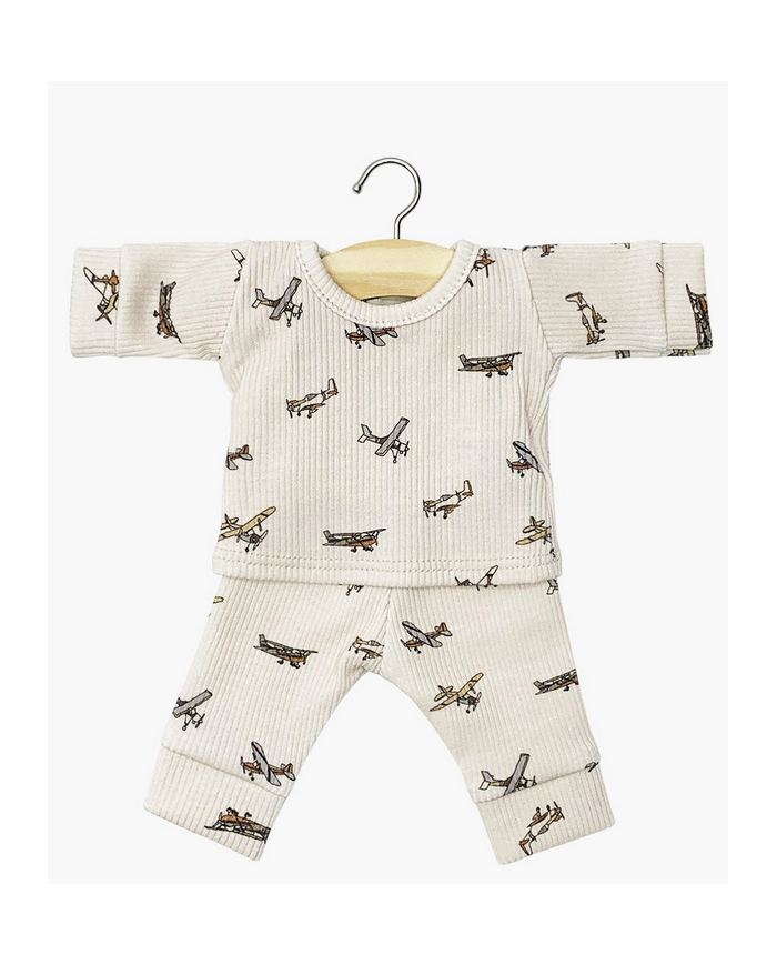 MINIKANE - Pyjama Morgan en maille côtelée