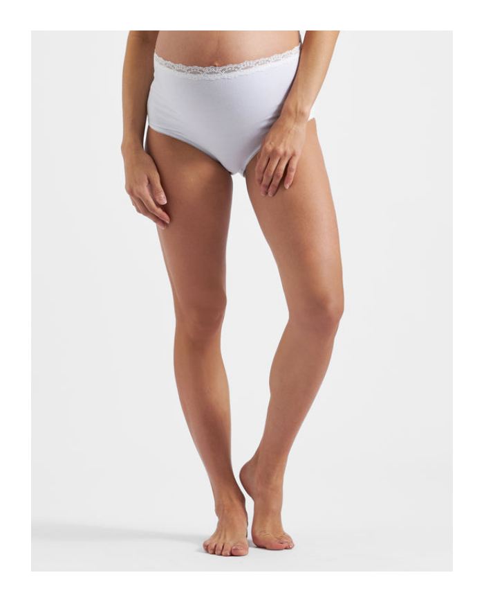 RIPE - Culotte longue en coton biologique - BLANC RIPE - Culotte longue en coton biologique - BLANC