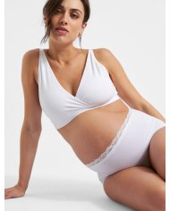 RIPE - Culotte longue en coton biologique - BLANC RIPE - Culotte longue en coton biologique - BLANC