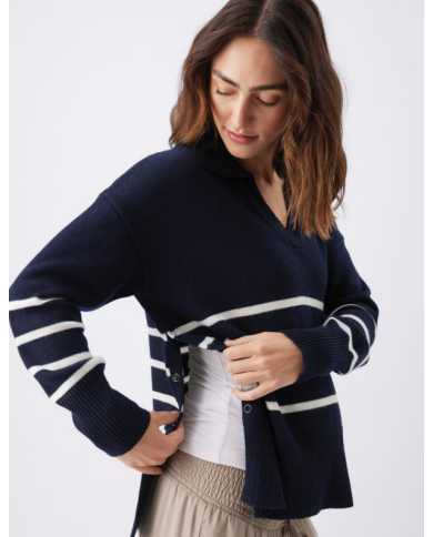 RIPE - Tricot d'allaitement bleu marine - LORI RIPE - Tricot d'allaitement bleu marine - LORI