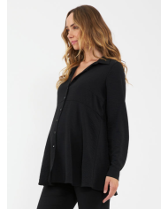 RIPE - Chemise péplum noire - TINA RIPE - Chemise péplum noire - TINA