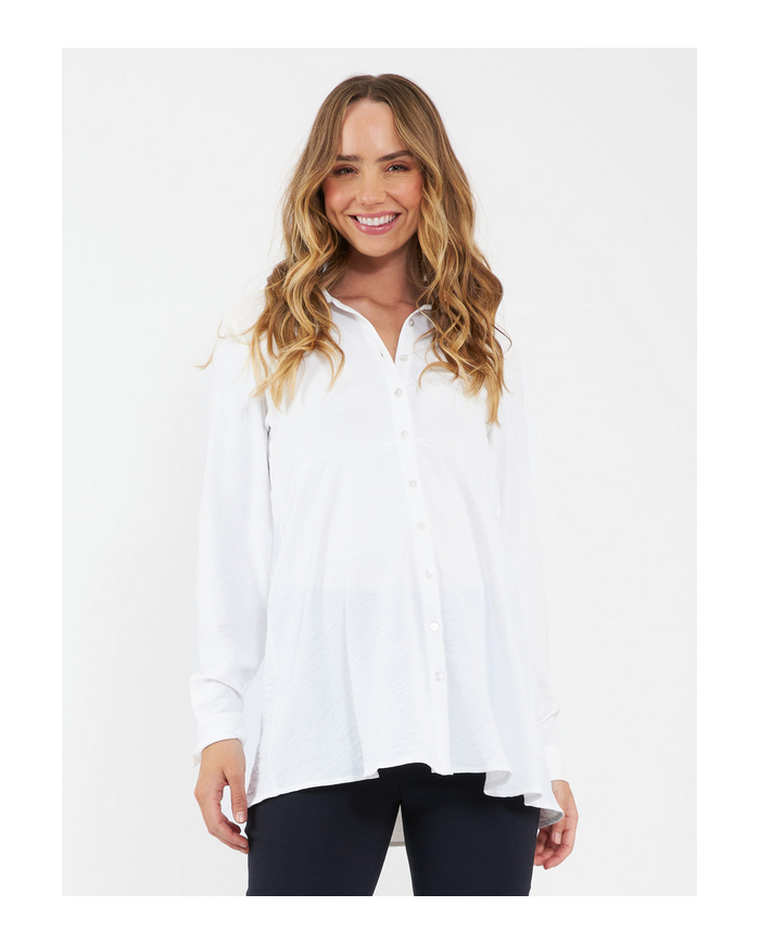 RIPE - Chemise péplum blanc - TINA RIPE - Chemise péplum blanc - TINA