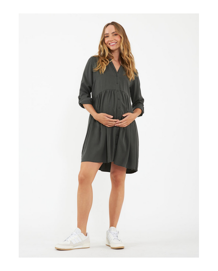 RIPE - Robe courte olive - DEMI