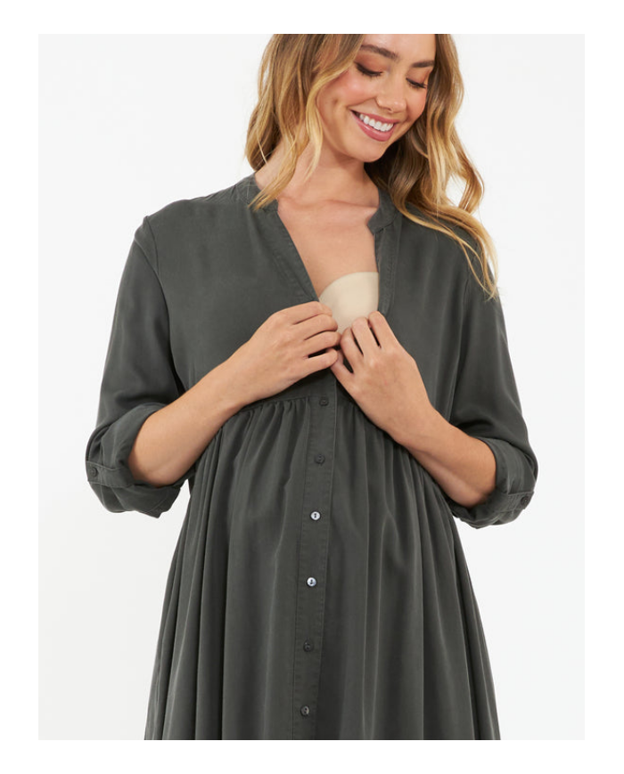 RIPE - Robe courte olive - DEMI