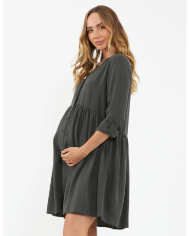 RIPE - Robe courte olive - DEMI