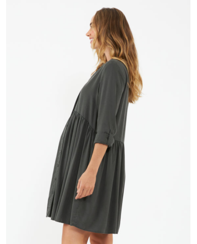 RIPE - Robe courte olive - TENCEL RIPE - Robe courte olive - TENCEL