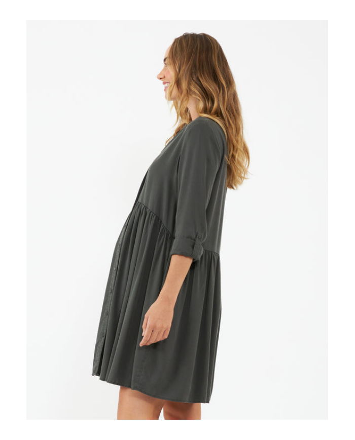 RIPE - Robe courte olive - TENCEL RIPE - Robe courte olive - TENCEL