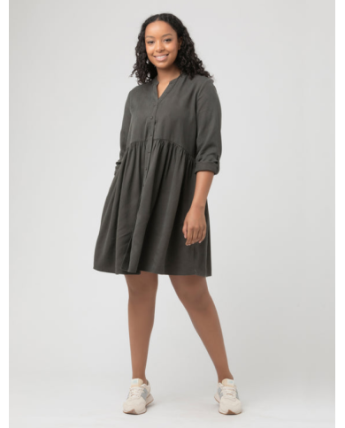 RIPE - Robe courte olive - TENCEL RIPE - Robe courte olive - TENCEL