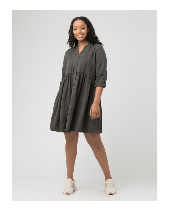 RIPE - Robe courte olive - DEMI