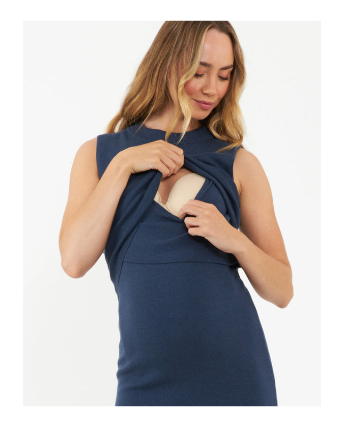 RIPE – Robe d’allaitement sans manches bleue RIPE – Robe d’allaitement sans manches bleue