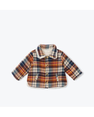 ARSENE ET LES PIPELETTES - Surchemise bébé écossaise - Gaspard