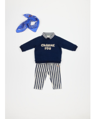 ARSENE ET LES PIPELETTES - Pantalon à rayures - German ARSENE ET LES PIPELETTES - Pantalon à rayures - German