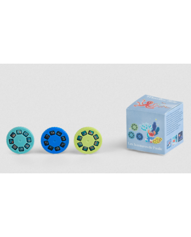 Moulin Roty – Set de 3 disques d’histoires sans lampe