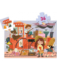 Djeco – Puzzle 36 pièces Le voyage de Mia Djeco – Puzzle 36 pièces Le voyage de Mia