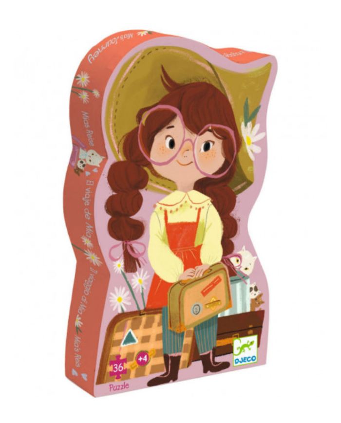 Djeco – Puzzle 36 pièces Le voyage de Mia Djeco – Puzzle 36 pièces Le voyage de Mia