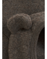 HUTTEliHUT - Veste à oreilles en laine - Brun