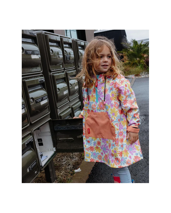 HELLO HOSSY - Poncho de pluie - RETRO FLOWER