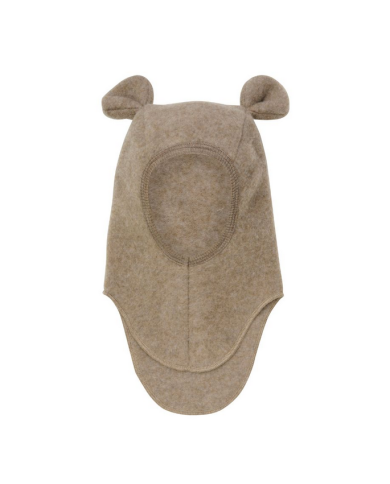 HUTTEliHUT - Cagoule oreilles laine mérinos - Beige HUTTEliHUT - Cagoule oreilles laine mérinos - Beige