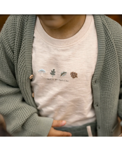 LITTLE DUTCH - T-Shirt à manches longues - Sable