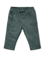LITTLE DUTCH - Pantalon en velours côtelé - Vert forêt