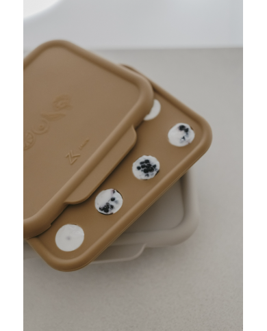 ZAKUW - Bac à glaçon en silicone - Caramel