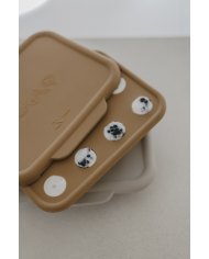 ZAKUW - Bac à glaçon en silicone - Caramel