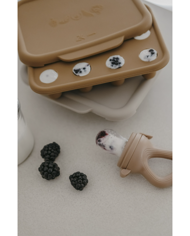 ZAKUW - Bac à glaçon en silicone - Caramel