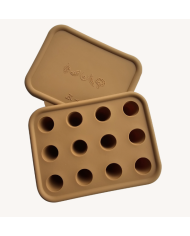 ZAKUW - Bac à glaçon en silicone - Caramel