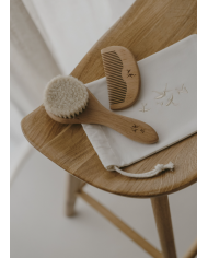 ZAKUW - Set brosse et peigne - Hirondelles