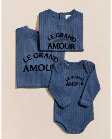 EMOI EMOI - Body - Le grand amour - Bleu EMOI EMOI - Body - Le grand amour - Bleu