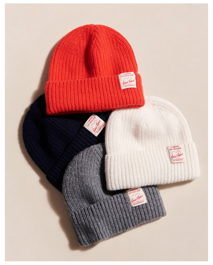 EMOI EMOI - Bonnet enfant en mérinos et cachemire