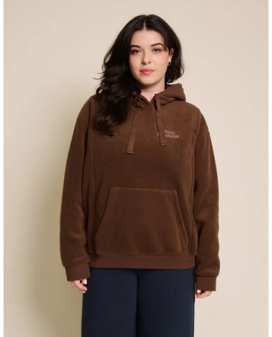 EMOI EMOI - Hoodie d'allaitement - Mama sunshine - Chocolat EMOI EMOI - Hoodie d'allaitement - Mama sunshine - Chocolat