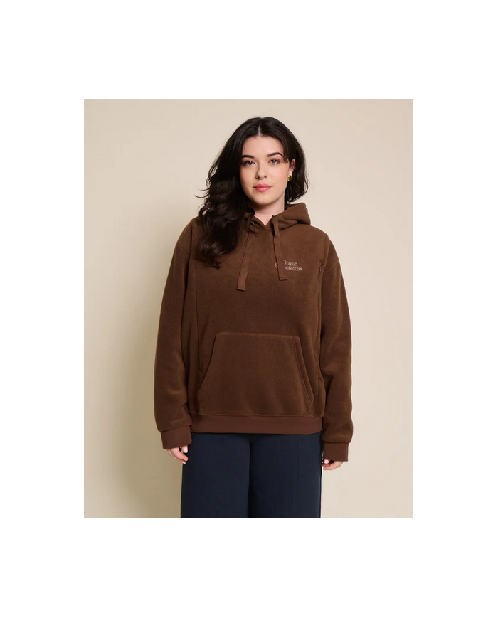 EMOI EMOI - Hoodie d'allaitement - Mama sunshine - Chocolat