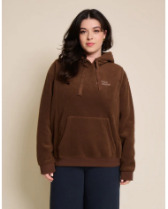 EMOI EMOI - Hoodie d'allaitement - Mama sunshine - Chocolat