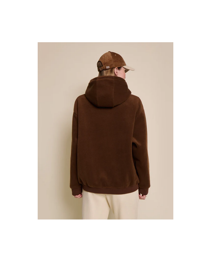 EMOI EMOI - Hoodie d'allaitement - Mama sunshine - Chocolat