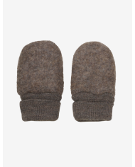 HUTTEliHUT - Mitaines en laine polaire - Brun