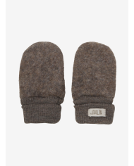 HUTTEliHUT - Bonnet en laine tricotée à pompons - Rose