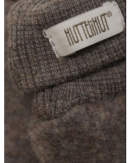 HUTTEliHUT - Mitaines en laine polaire - Brun