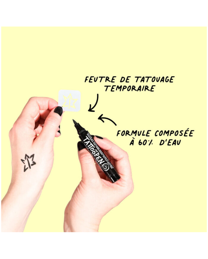 NAILMATIC - Tatoopen - Feutres de tatouage temporaire