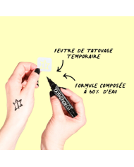 NAILMATIC - Tatoopen - Feutres de tatouage temporaire