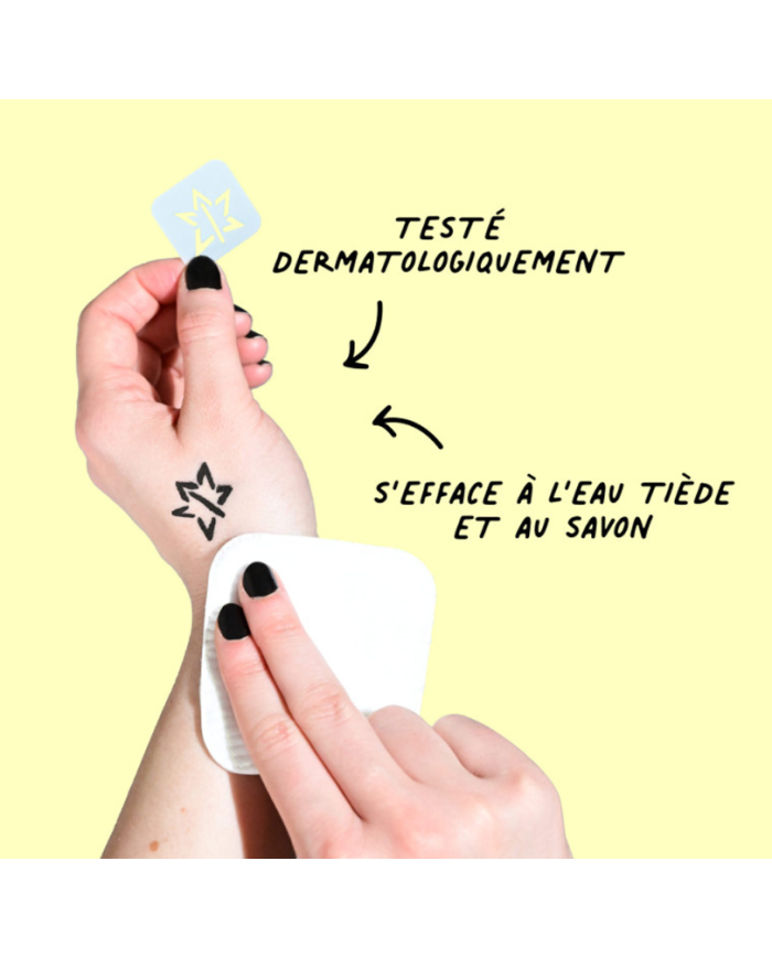 NAILMATIC - Tatoopen - Feutres de tatouage temporaire