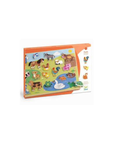DJECO – Puzzle - Puzzlo Campo