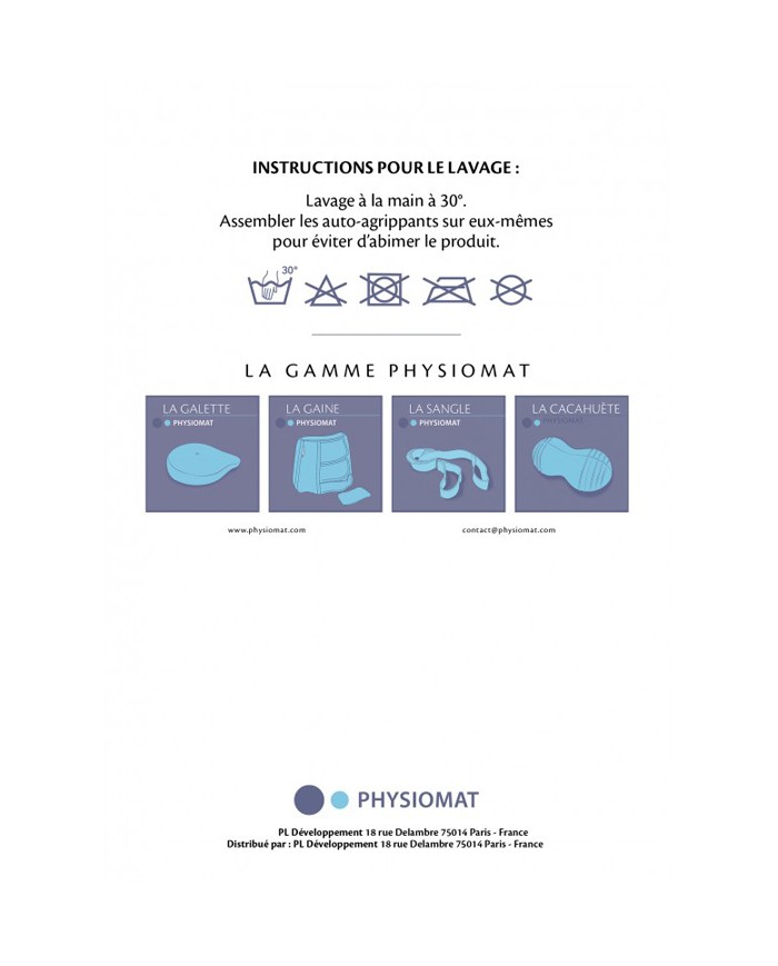 PHYSIOMAT - Ceinture de maintien - CONFORT
