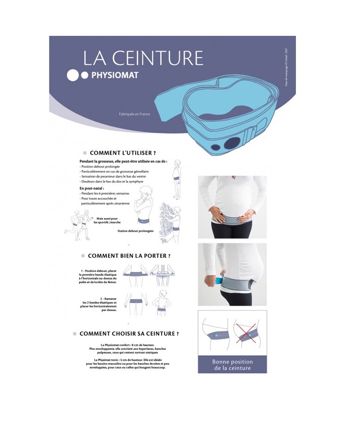 PHYSIOMAT - Ceinture de maintien - CONFORT